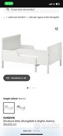 Lettino allungabile ikea SUNDVIK