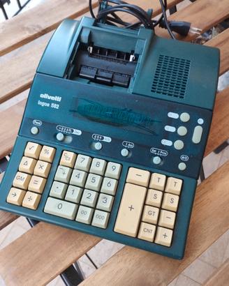 Calcolatrice Vintage Olivetti Logos 