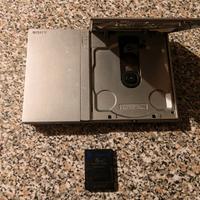 PS2 Slim SCPH-70004 Argento(Console e Memory card)