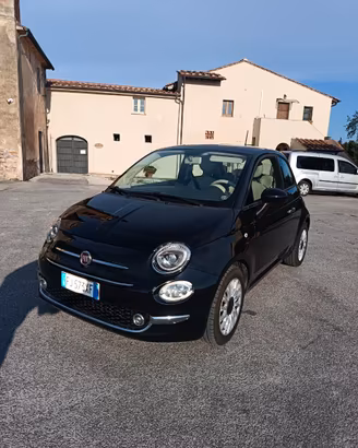 Fiat 500 black pop 2017