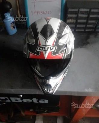 Casco da cross misura 50