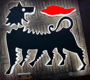 Insegna Cane 6 zampe Eni/Agip