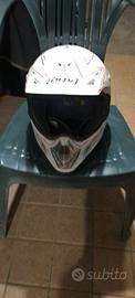 casco e maschera moto