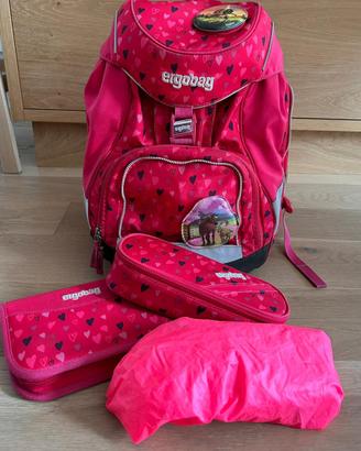 ERGOBAG - Cartella per la Scuola + 2 astucci