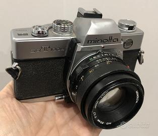 Minolta SRT 100b + Md minolta 50mm f/1,7 funziona