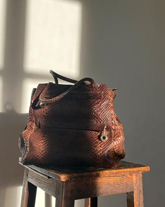 Borsa in pitone APE REGINA
