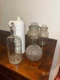 Barattoli in vetro vintage