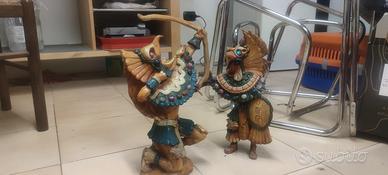 guerrieri aztechi o maya