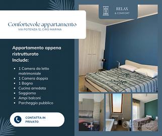 Confortevole e luminoso appartamento