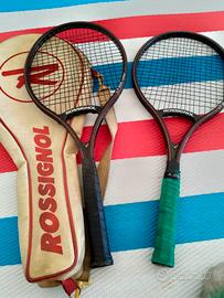 coppia Racchette Rossignol  vintage