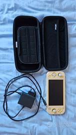 switch lite gialla + accessori 