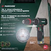 trapano avvitatore Parkside 12v 