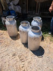 bidoni latte alluminio 50 litri