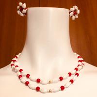 Parure Collana+Orecchìni Originale anni 50/60