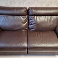 Divano Ecopelle Relax IKEA con movimento elettrico