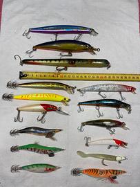 Artificiali da spinning, traina e seppie