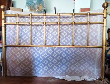 Letto in ottone