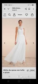 abito sposa tg 48