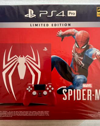 Sony PlayStation 4 Pro Spider-Man LIMITED (SEALED)
