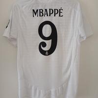 maglia calcio real Madrid Mbappe 9 