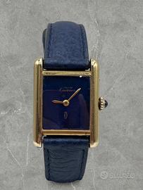 Cartier Tank Must De Cartier Vermeil Carica Manual