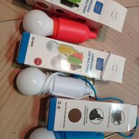 lampadina a pile con accensione filo