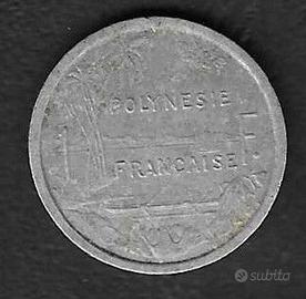 Polinesia Francese - moneta circolata da 1 Franco