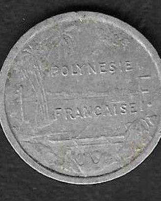 Polinesia Francese - moneta circolata da 1 Franco