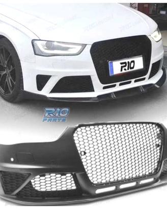 KIT PARAURTI ANTERIORE PER AUDI A4 B8 13-16 LOOK R