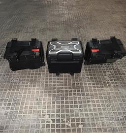 Tris valigie Vario per BMW GS