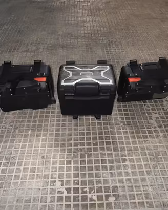 Tris valigie Vario per BMW GS