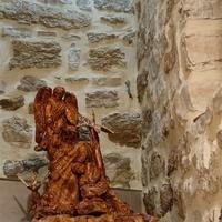 Scultura in legno d'ulivo