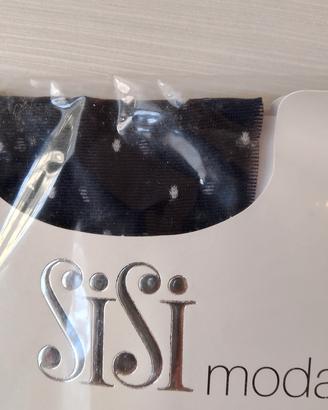 collant velato 20 den blu' a pua`