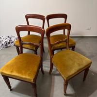 Sedie legno vintage