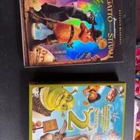 Dvd  Il gatto con gli stivali e Shrek 2