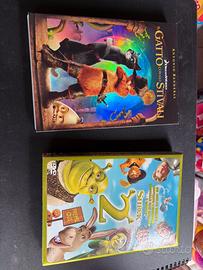 Dvd  Il gatto con gli stivali e Shrek 2