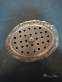 Portafiori antico peltro