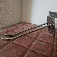 Gancio Doppio porta blister 15 cm PER NEGOZI 