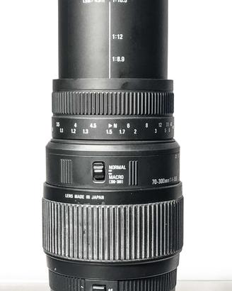 Sigma DG EF 70–300mm f/4–5.6 Macro – Telezoom