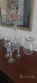 Servizio bicchieri cristallo