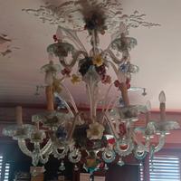Lampadario Murano antico molto grande 