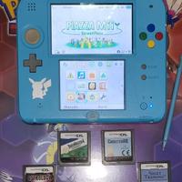 Nintendo 2DS Limited Edition Pokemon + 4 Giochi