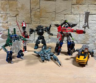 Lotto 6 Action Figure Transformers (Optimus...)