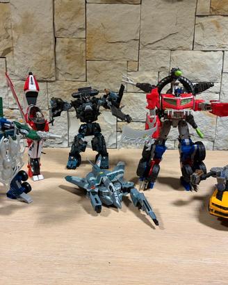 Lotto 6 Action Figure Transformers (Optimus...)