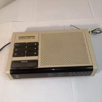 Radiosveglia vintage anni '80, marca GRUNDIG
