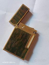 accendino DUPONT lacca cinese e placca oro