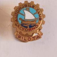 Distintivo Automobil club Livorno PILOTA anni 50/6