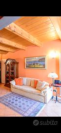 Divano 3 Posti Tessuto Beige 