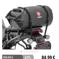 Borsa a rullo 30l bag tecs nuova ! E tali laterali