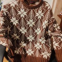 Maglione invernale sportivo pura lana vergine  XL